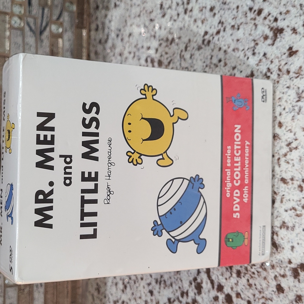 Mr. Men and Little Miss original series 5 DVD collection 40th Anniversary.